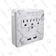GlamSocket Decorative Multi-Outlet & Dual USB Port Surge Protector + Phone Holder | $25 | StackSocial | Use coupon code KJD10SAVE to take an extra 10% off